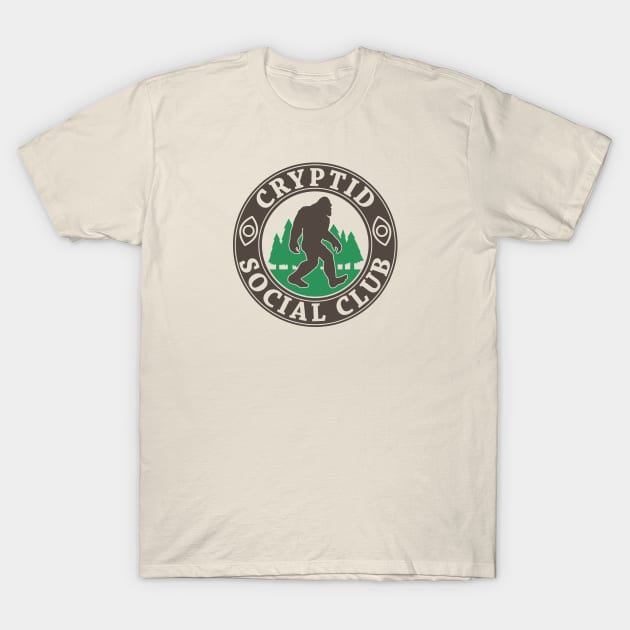 Cryptid Social Club T-Shirt by hya_bm